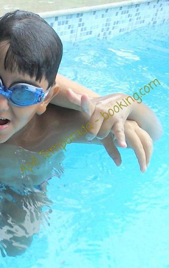 Ape Temporada Praia Grande Sp Completo Com Piscina, Churrasqueira, Estacionamento ภายนอก รูปภาพ