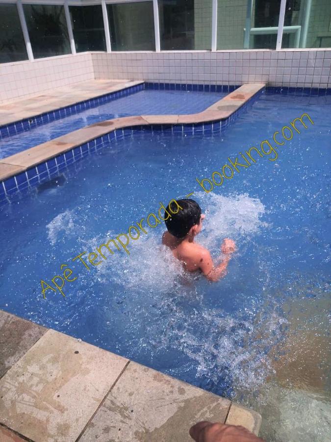 Ape Temporada Praia Grande Sp Completo Com Piscina, Churrasqueira, Estacionamento ภายนอก รูปภาพ