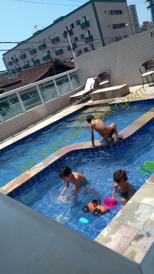 Ape Temporada Praia Grande Sp Completo Com Piscina, Churrasqueira, Estacionamento ภายนอก รูปภาพ