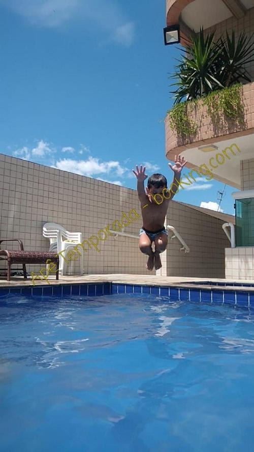 Ape Temporada Praia Grande Sp Completo Com Piscina, Churrasqueira, Estacionamento ภายนอก รูปภาพ